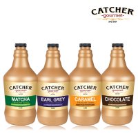 catcher 캐처소스 얼그레이 말차 카라멜소스 초코소스