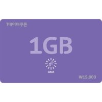 SK텔레콤 모바일형 T 데이터쿠폰 1GB