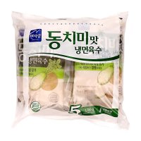 면사랑 동치미맛육수340g 5EA 면사랑X12개