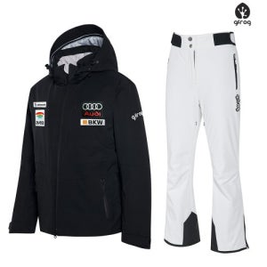 [지프로그] 로체 큐티 스키복 블랙 여성용 세트 110069