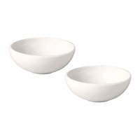 빌레로이앤보흐 빌보 뉴문 원형 볼 접시 국 그릇 대접 화이트 16 cm 2개 Villeroy & Boch