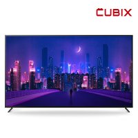 큐빅스 LED 중소기업 TV 86인치 75인치 65인치 55인치 50인치 43인치 40인치 32인치 22인치 IPTV UHD 4K 스탠드형 벽걸이 방문설치  소형 TV  20인치