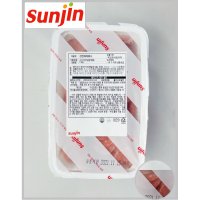 SUNJIN 국산돼지고기 88 선진 페파로니 1kg 1EA 냉동 각종토핑 치즈왕자 1팩