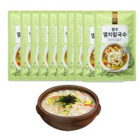 칼국수면 칼제비 멸치 얼큰 칼국수 110g 10봉