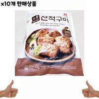 마니커 마니커 산적구이 도톰한입 1kg x10개