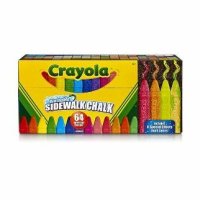 Crayola 워셔블 수성 분필 야외용 64개입