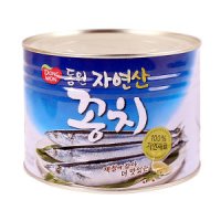 동원 자연산꽁치통조림1.88kg 찌개 김치찌게용 캔꽁치