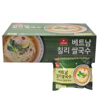 비폰 비폰베트남칠리쌀국수면 90g x 16입 건면 스프포함