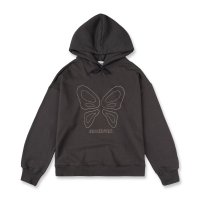 노이커먼 BUTTERFLY 후드티 차콜