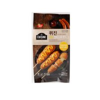 동원 퀴진 치즈 크리스피핫도그 400g 5개 X 2봉 총10개