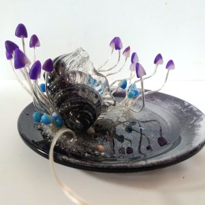 ♡감성템♡ 밤바다 버섯무드등, 꿀토끼네