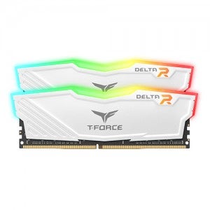 TeamGroup T-Force DDR4-3600 CL18 Delta RGB 화이트 패키지 서린 (16GB(8Gx2))