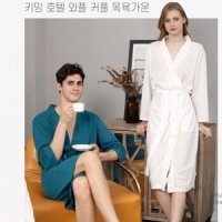 얇은 허리끈 샤워가운 여름용 목욕로브 골프 베스로브 여성