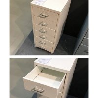 IKEA Helmer 서랍 캐비닛 수납 사물함 가구 북유럽 스타일 캐스터