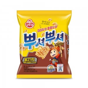 오뚜기 과자마켓 뿌셔뿌셔 불고기맛 90g