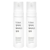 닥터블랭크 저자극 강아지 워터리스 샴푸 세트  2개  200ml