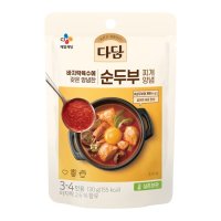 백설 다담 순두부 찌개양념 130G