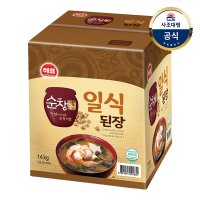 사조 순창궁 일식된장 14kg x1개 박스