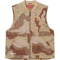 슈프림 윈드스톱퍼 워크 초콜렛 칩 카모 Supreme WINDSTOPPER Work Vest FW22