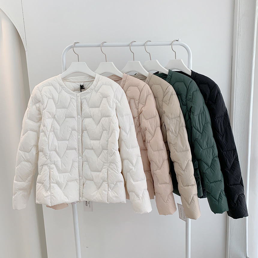 꿀템 덕다운100 오리털 경량패딩