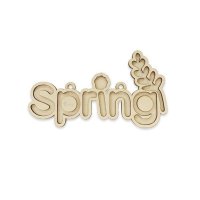 빨간오리 우드 레터링 10종 - SPRING