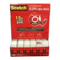 코스트코 3M 스카치 초강력 다용도 투명 테이프 12개 디스펜서 리필 x 16 5M 대용량 OS