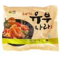 냉동 두솔 유부 슬라이스 1kg