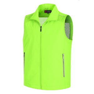랜더스(LANDAS) 망사 조끼(LD360) 형광그린
