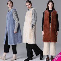 르오트 에디션 Faux FUR 롱베스트