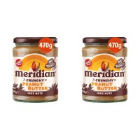 MERIDIAN 메리디안 스무스 피넛버터 470g 2팩 Meridian