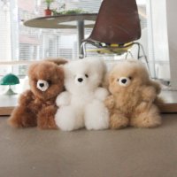 아르떼  [아르떼알파카]알파카 테디베어 Alpaca teddy bear (S size)