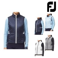 풋조이 FOOTJOY 골프 여성용 리버서블 패딩 패딩조끼 FJW-F22-O02