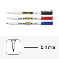가는글씨 얇은 네임팬 지워지지않는 펜 색깔 단색 3색 싸인펜 모나미 세필 색 안지워지는 컬러 유성 낱개