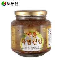 인산죽염 토종원 서목태 죽염된장 900g 죽염종가