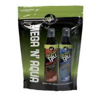 유럽 Gloveglu 글러브 글루 Mens Mega Aqua Bundle Bag Megagrip Aquagrip 골키퍼 글러브 그립