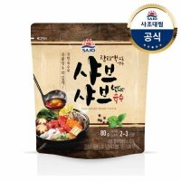 사조대림 사조 대림 샤브샤브육수80g x6개