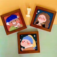 명화 양모펠트 세트 공예 울펠트 취미 DIY 만들기