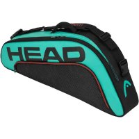 HEAD Tour Team 3R 프로 테니스 라켓 백 3 라켓 테니스 장비 더플 백 - 틸 원 사이즈