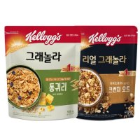 켈로그 그래놀라 크런치오트 400g 통귀리 500g