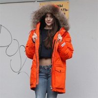 레이든 N3B DOWN PARKA-ORANGE M