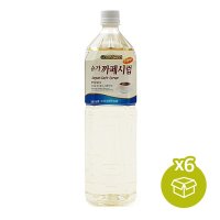 [박스][대상] 슈가 카페 시럽 1.5L x 6개입