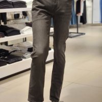 Calvin Klein Jeans 남성 슬림핏 흑청 청바지 J323078-1BY