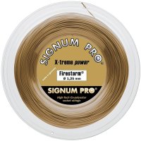 Signum Pro 테니스 스트링 - 파이어스톰 - 1 메탈릭 - 200m 660피트 릴