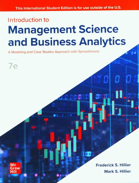 Introduction to Management Science and Business Analytics, 7/E (A Modeling and Case Studies Approach with Spreadsheets)