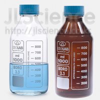 [JLS] ISOLAB Media Bottle Storage Amber- 파이렉스 갈색 메디아병(샘플병) Germany  갈색 100ml 1ea