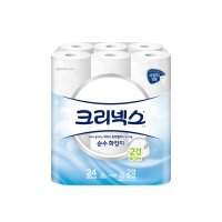 유한킴벌리 크리넥스 순수화장지 2겹 40m 24롤