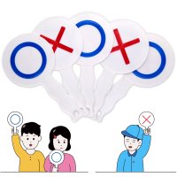 OX 퀴즈 게임판 5개1세트 단체행사 레크레이션