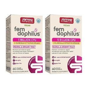 자로우포뮬러스 2개 Jarrow Formulas 자로우포뮬러스 여성유산균 펨도피러스 50억 60정