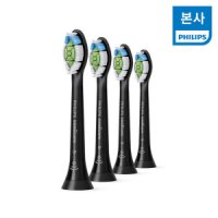 필립스 PHILIPS 옵티멀 화이트 칫솔모 블랙 HX6064/96