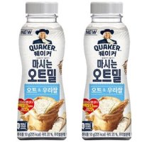 퀘이커 마시는 오트밀 오트 앤 우리쌀  50g x 5개